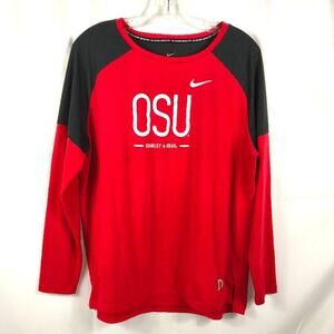 Ohio State Buckeyes L Nike Dri-Fit Long Sleeve T-Shist OSU